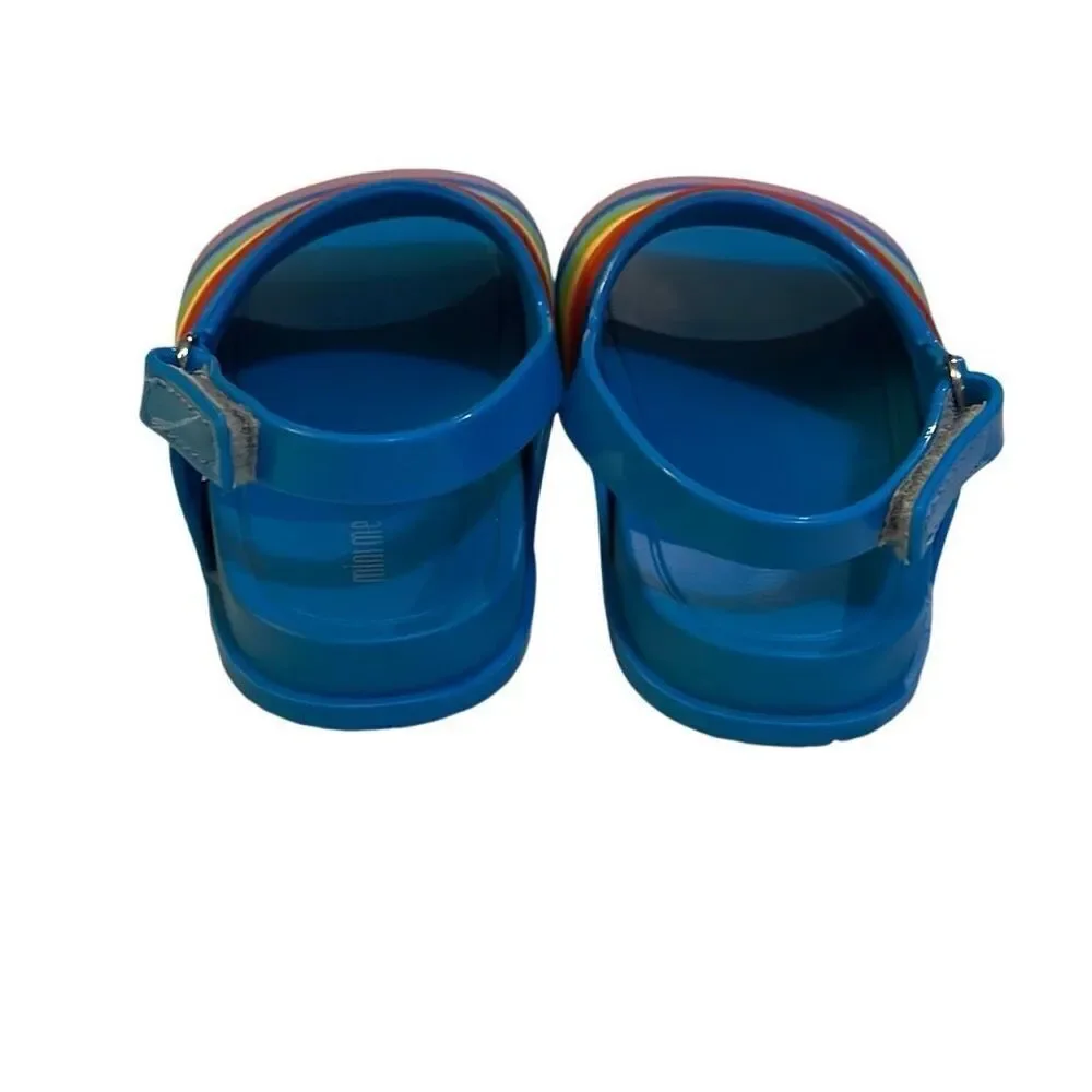 Mini Melissa Rainbow Beach Sandals